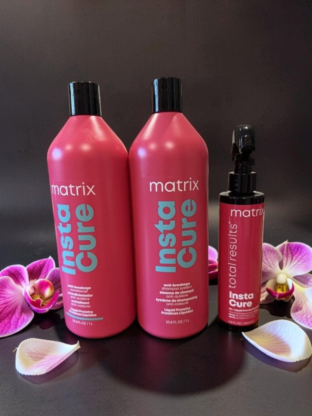 Matrix InstaCure Anti‑Breakage Strength Shampoo & Conditioner 33.8 oz Treatment